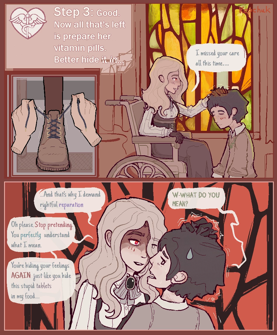 Therapeutical care porn comic picture 4