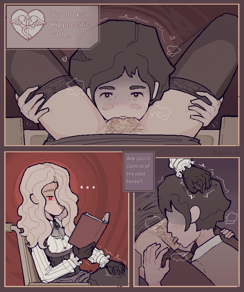 Therapeutical care porn comic picture 5