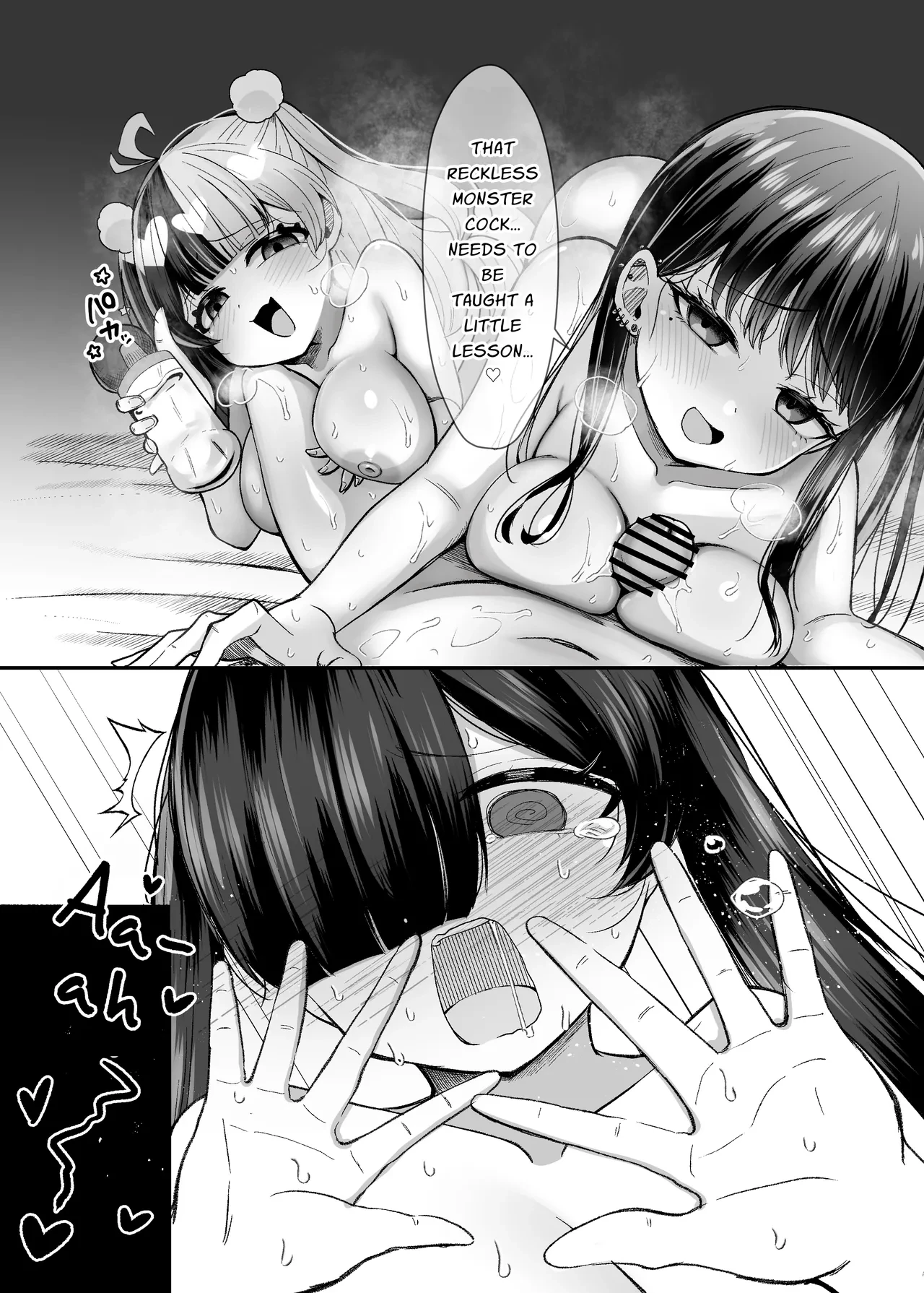 Three Dick Girls Jerked Off To Their Summer Comiket Loot, Fucked, And Then Did It Again | Ochinpo Joshi 3-nin, NatsuComi Senrihin Yominagara Nuite Hamete Mata Nuita porn comic picture 48