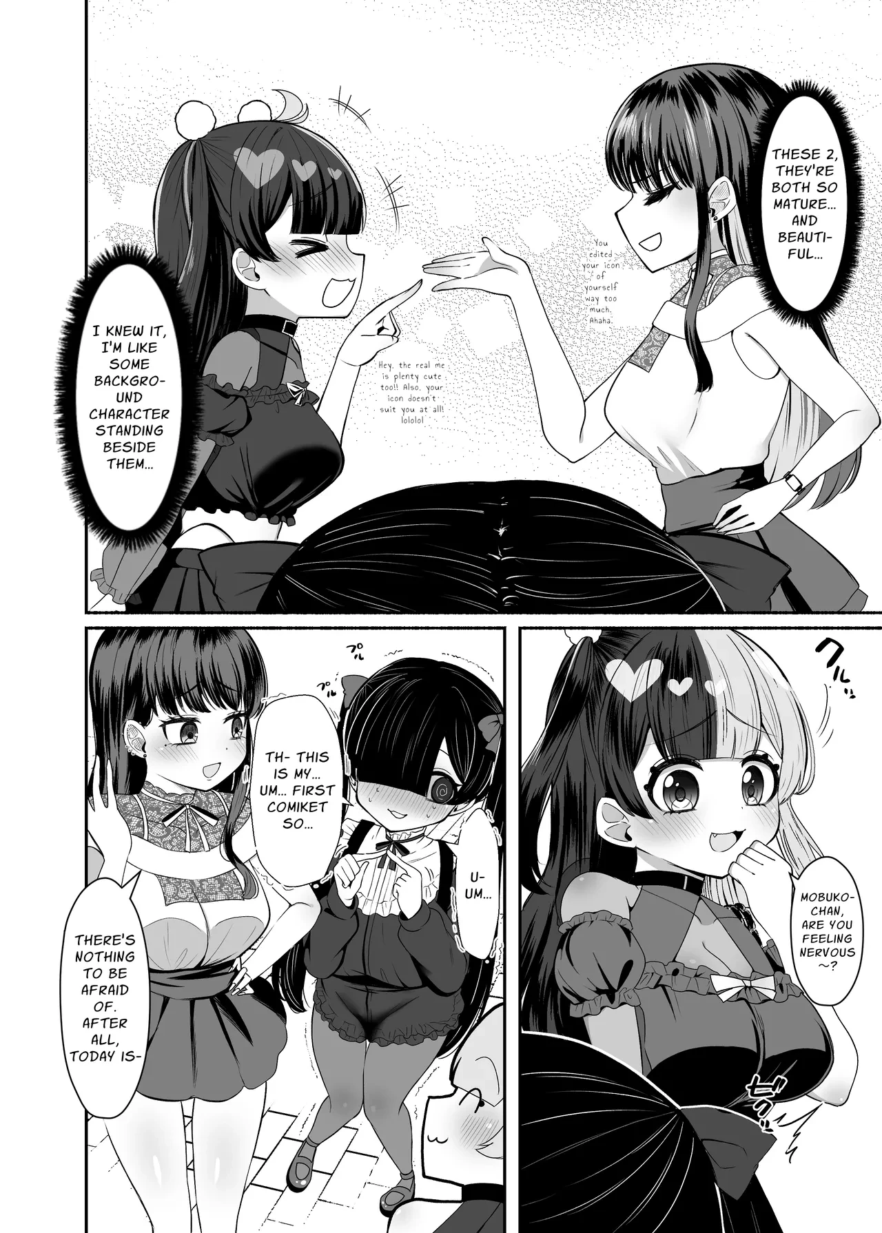 Three Dick Girls Jerked Off To Their Summer Comiket Loot, Fucked, And Then Did It Again | Ochinpo Joshi 3-nin, NatsuComi Senrihin Yominagara Nuite Hamete Mata Nuita porn comic picture 5