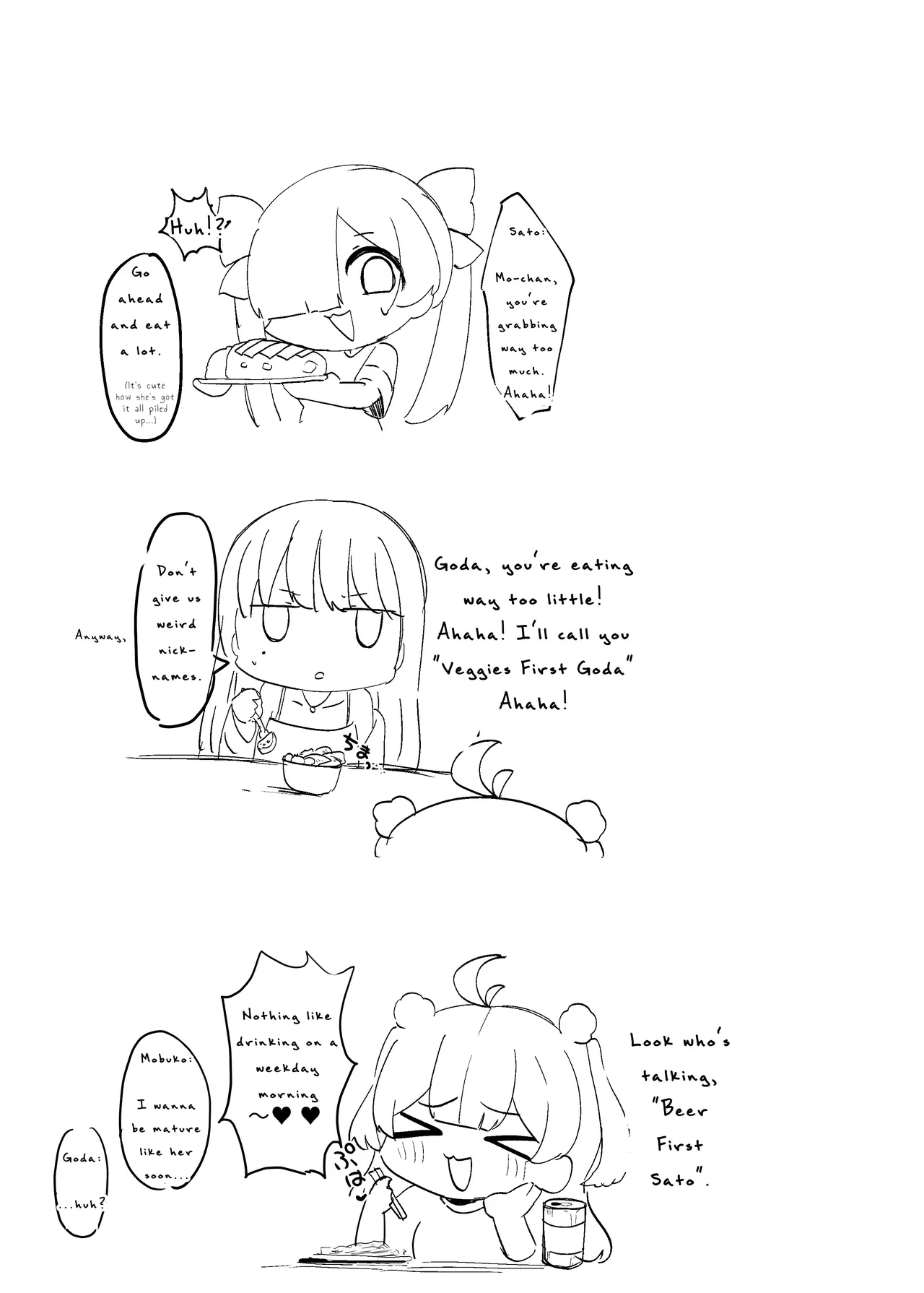 Three Dick Girls Jerked Off To Their Summer Comiket Loot, Fucked, And Then Did It Again | Ochinpo Joshi 3-nin, NatsuComi Senrihin Yominagara Nuite Hamete Mata Nuita porn comic picture 54