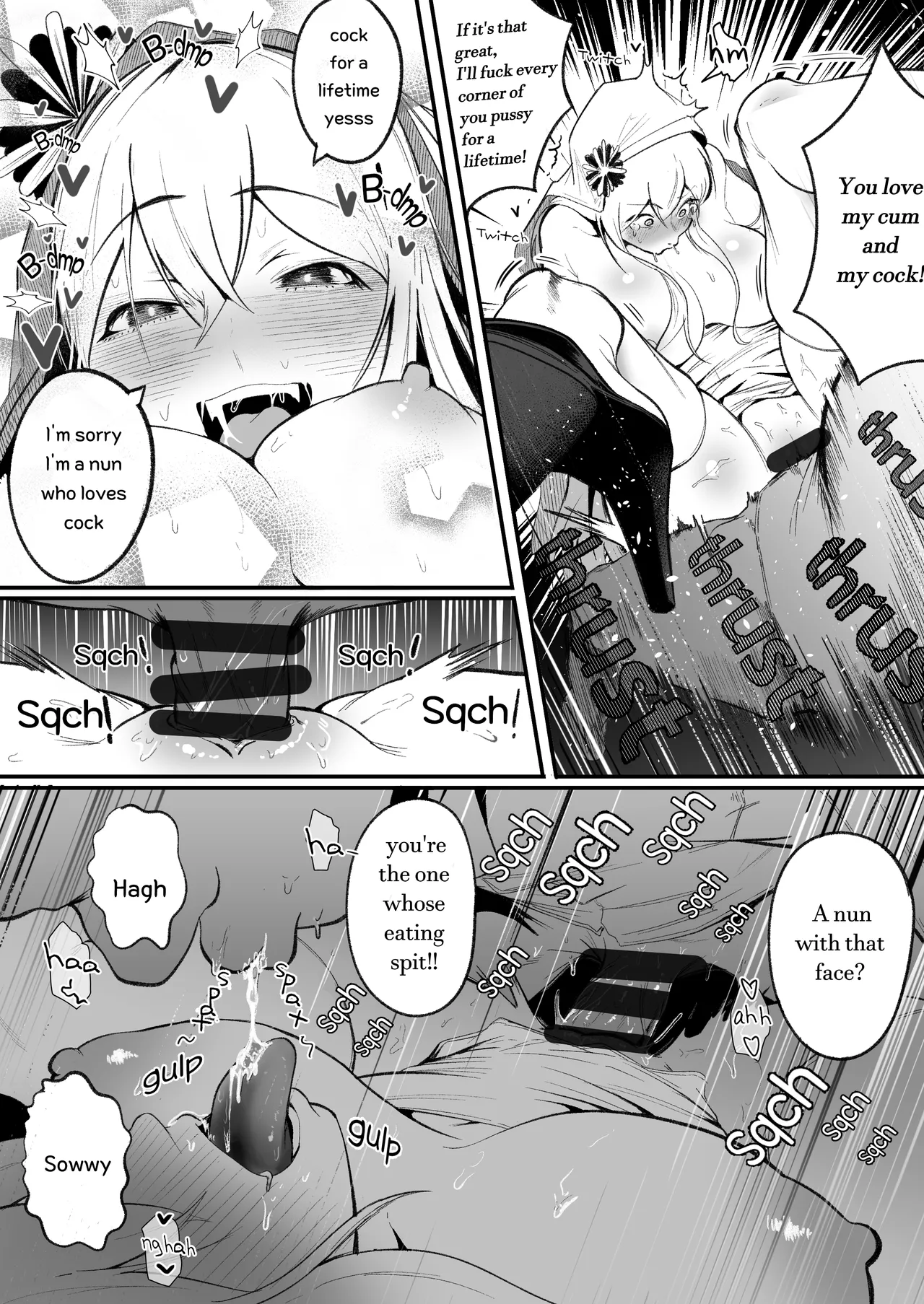 Timeloop and Sex and Nun | Time Loop de Kaihatsu Sareru Sister porn comic picture 26