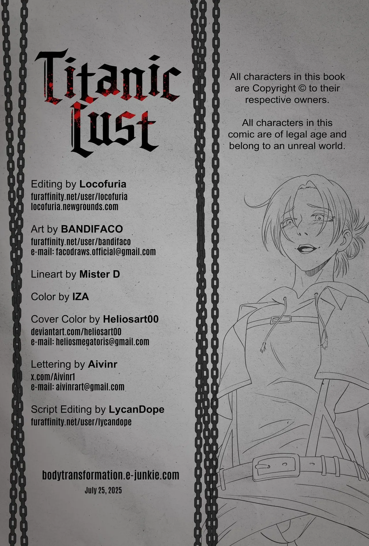 Titanic Lust porn comic picture 3