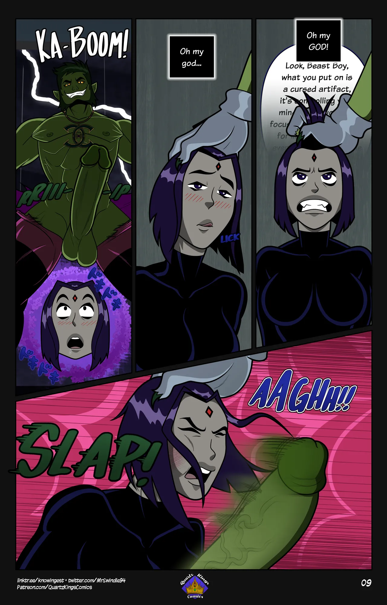 Titans:Primal Urges porn comic picture 10