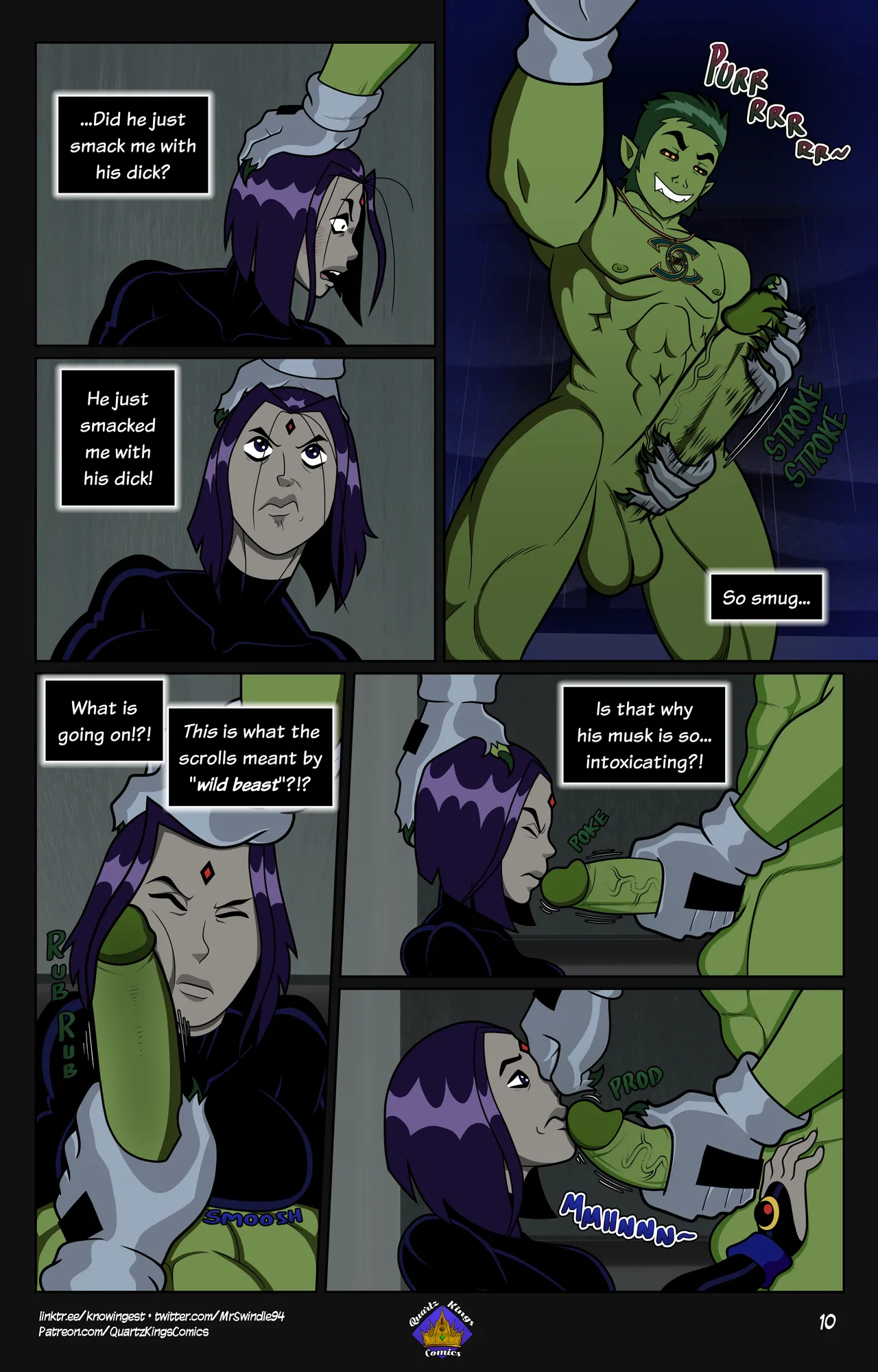 Titans:Primal Urges porn comic picture 11