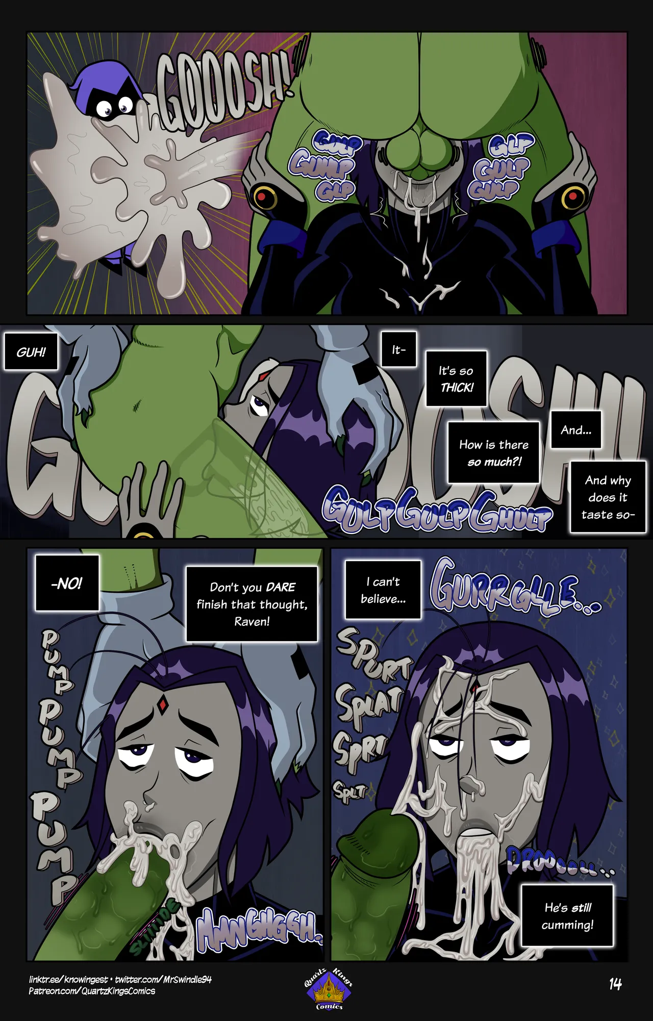 Titans:Primal Urges porn comic picture 15