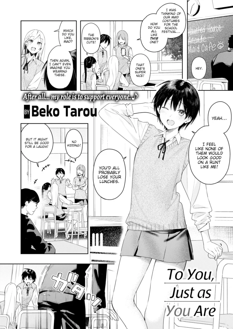 To You, Just as You Are porn comic picture 2