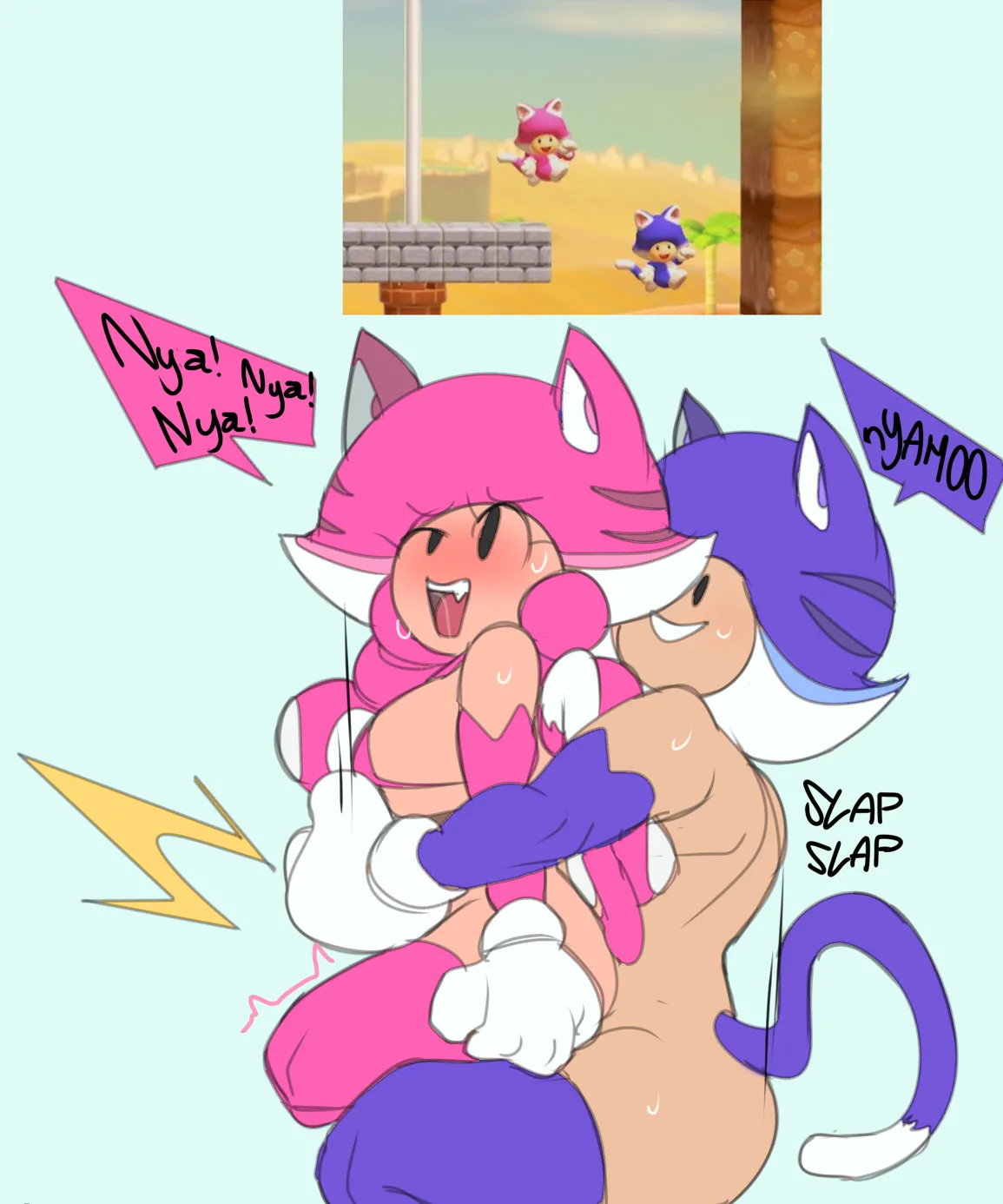 Toadette Sets porn comic picture 10
