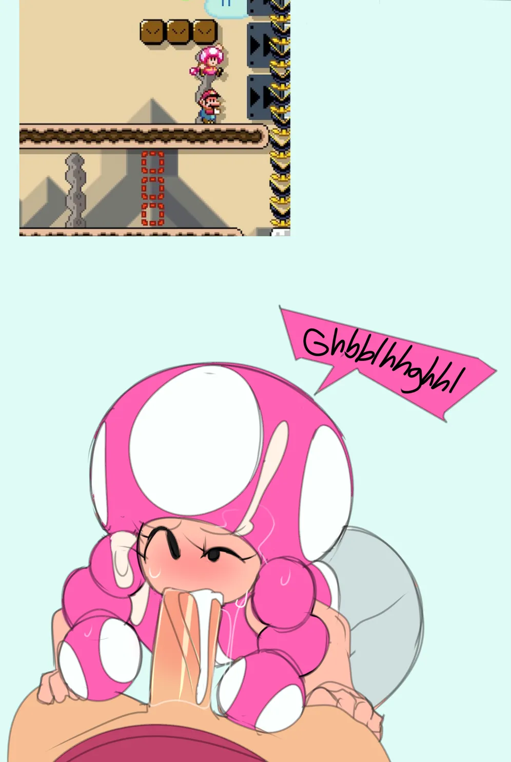 Toadette Sets porn comic picture 11