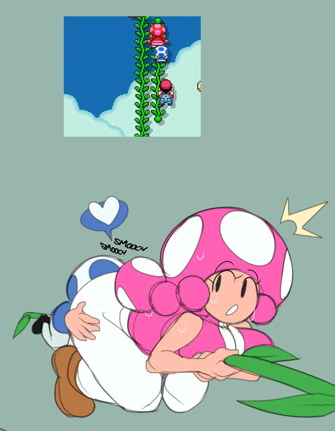 Toadette Sets porn comic picture 16