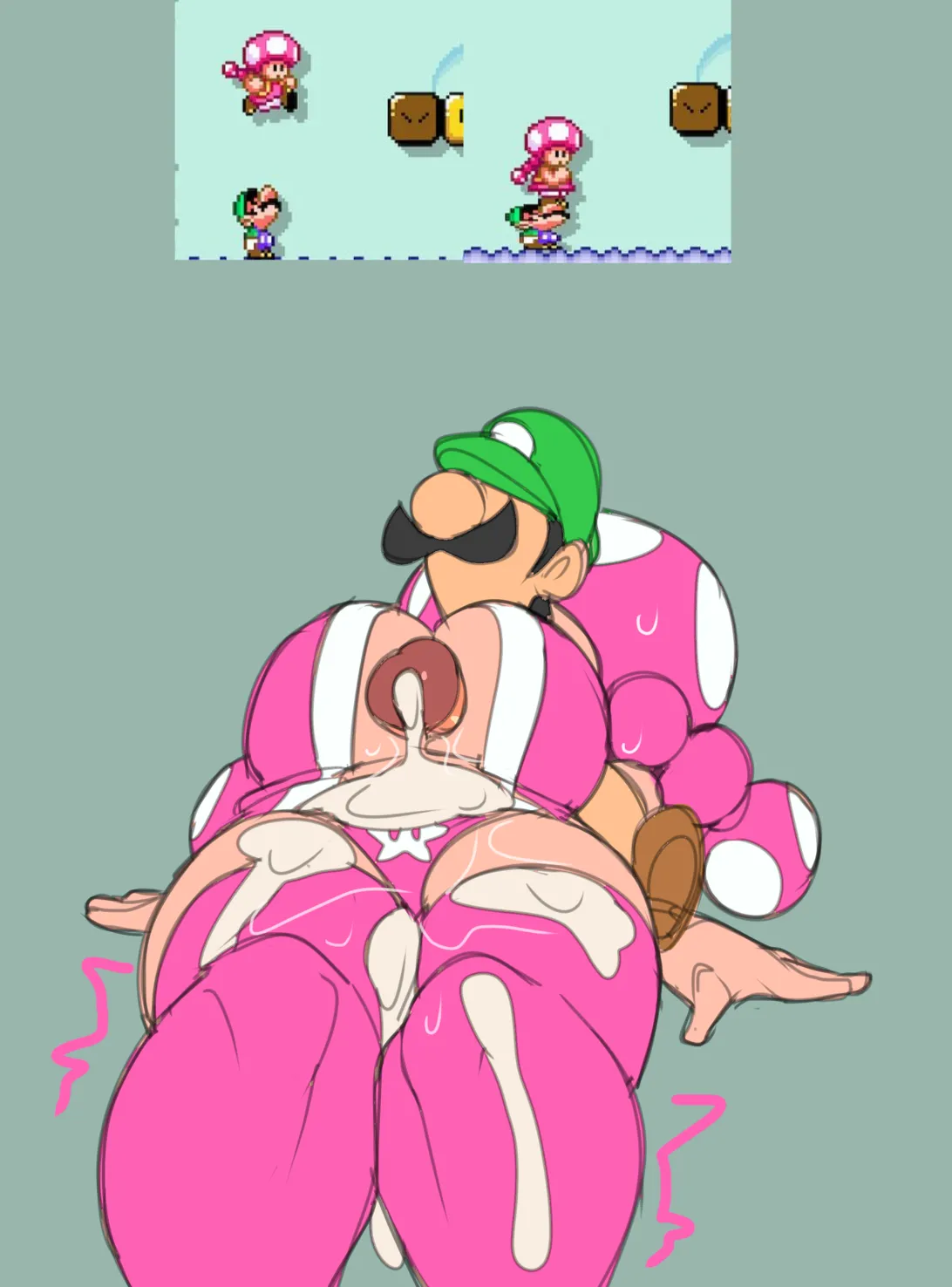 Toadette Sets porn comic picture 18