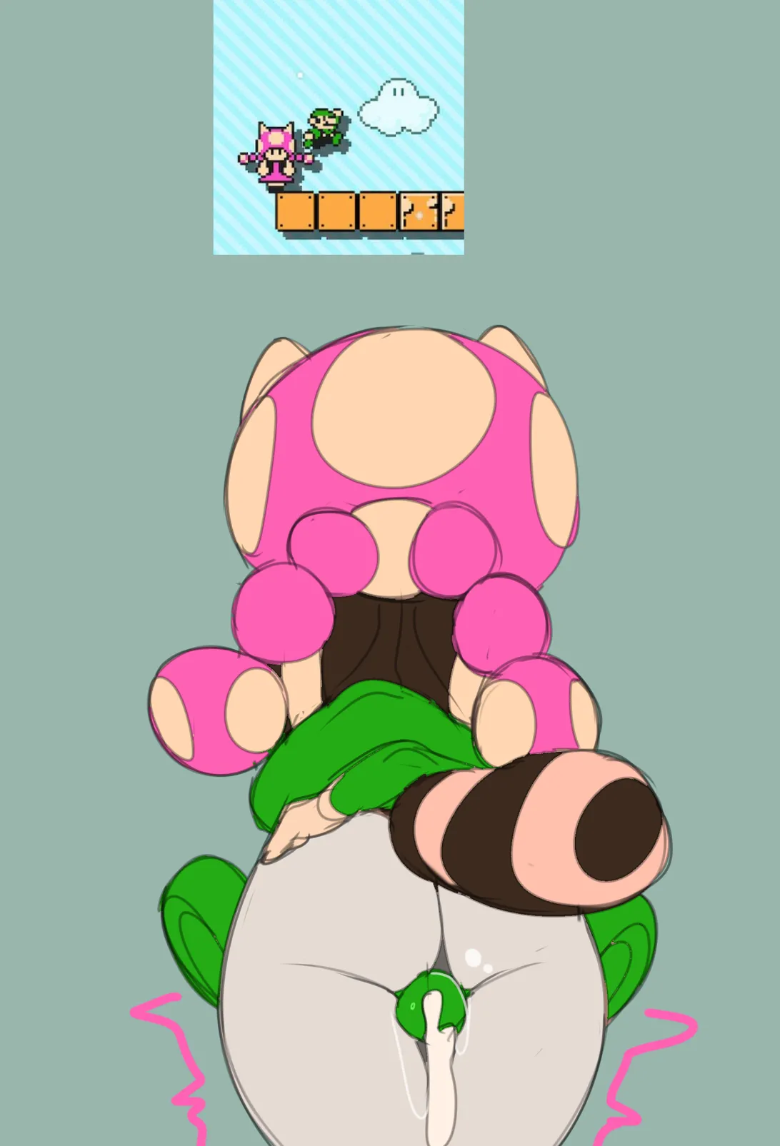 Toadette Sets porn comic picture 19
