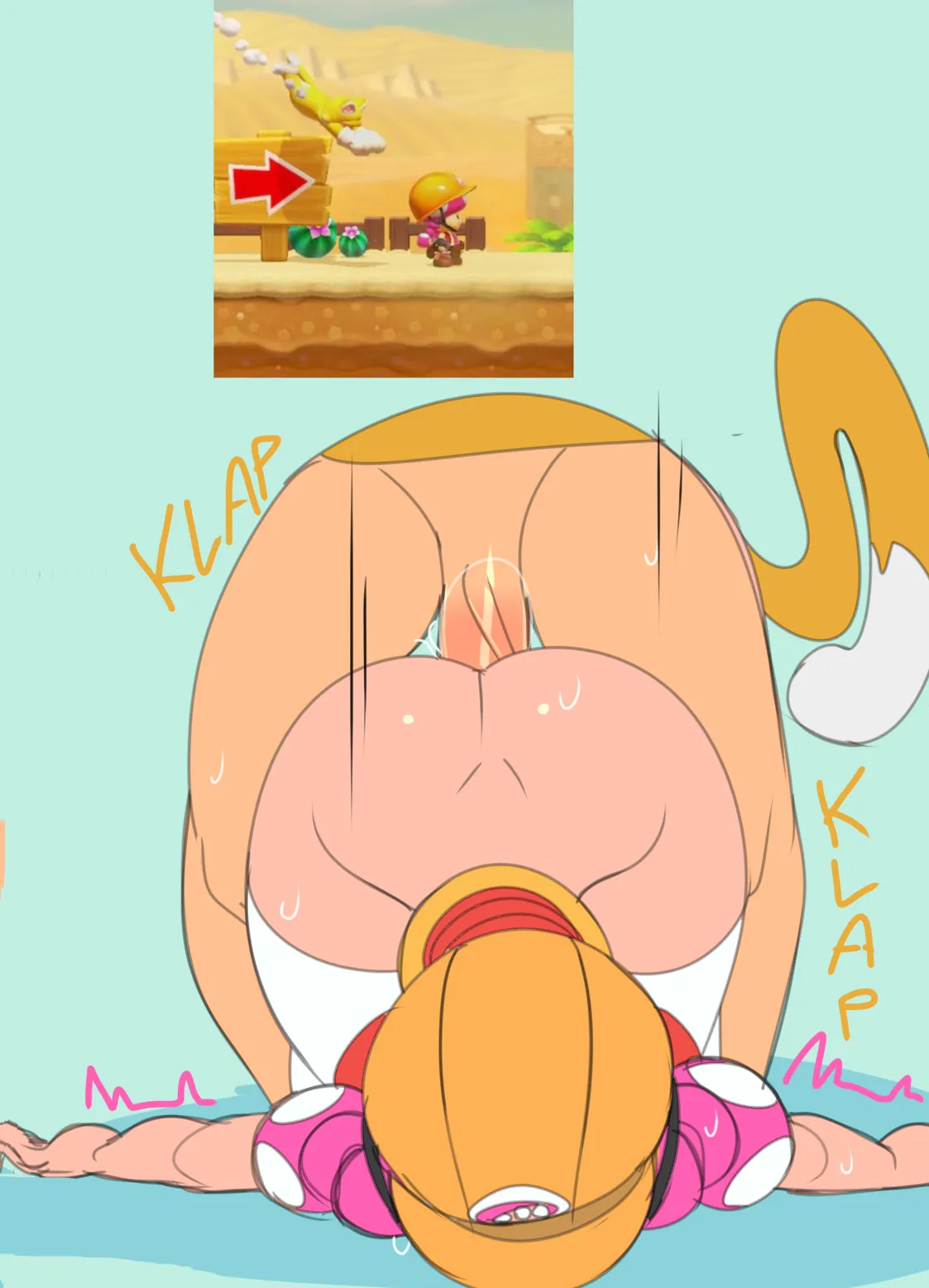 Toadette Sets porn comic picture 26