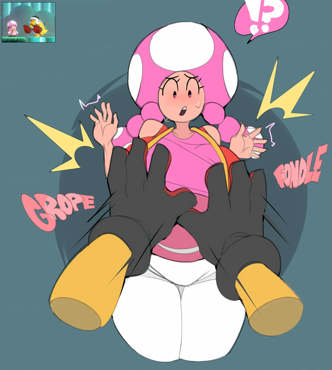 Toadette Sets porn comic picture 27