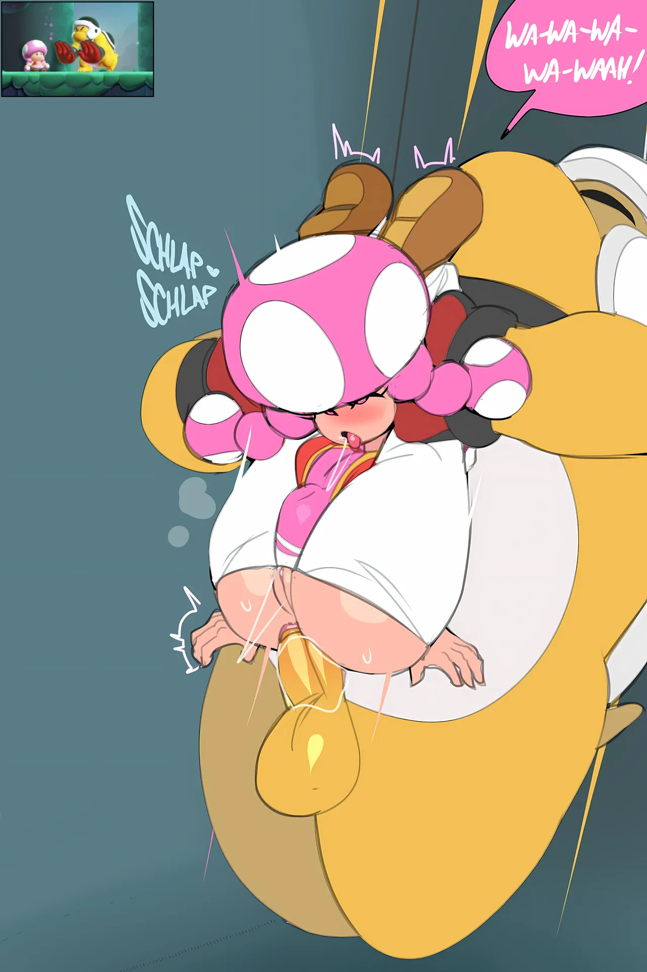 Toadette Sets porn comic picture 29