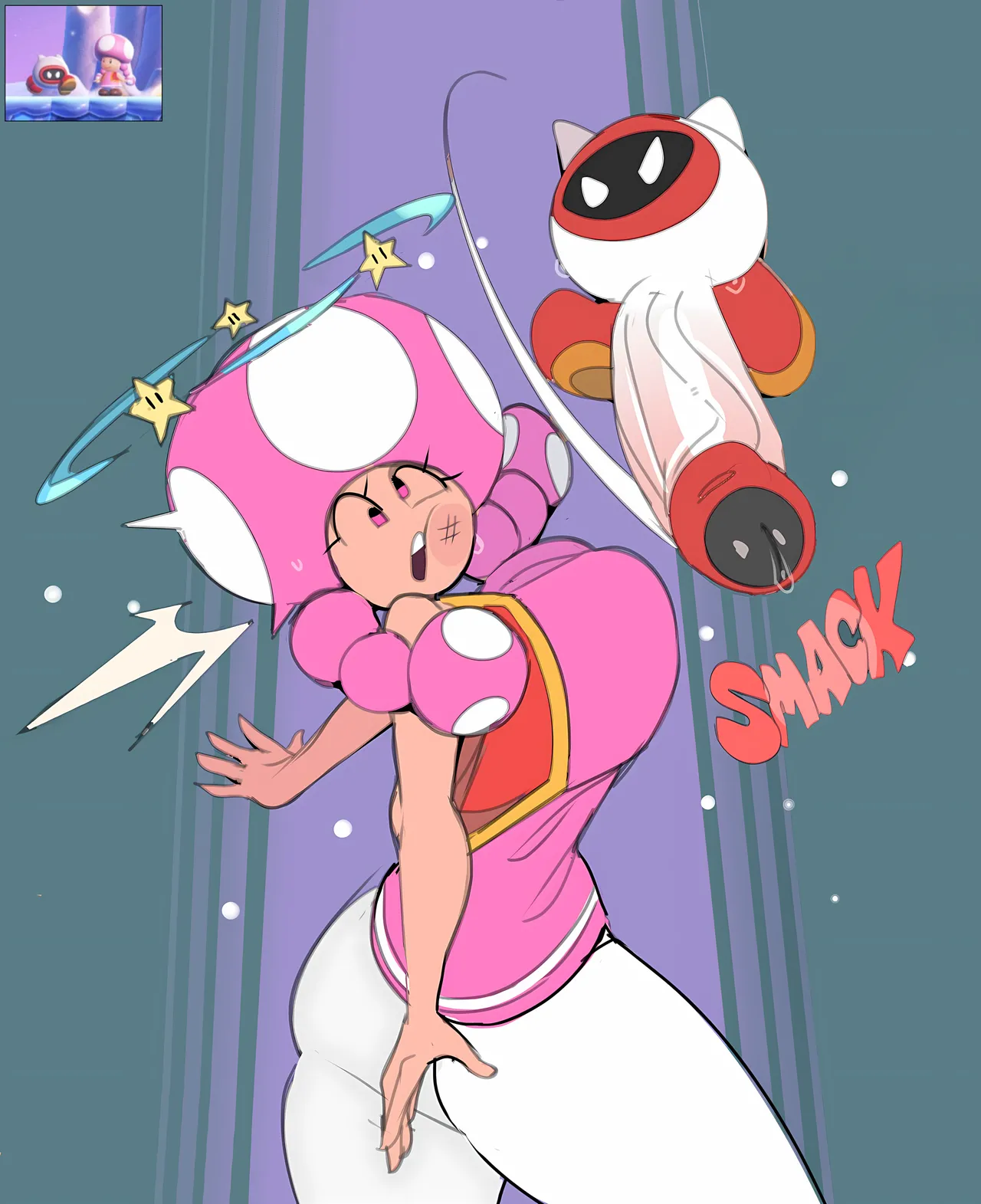 Toadette Sets porn comic picture 31