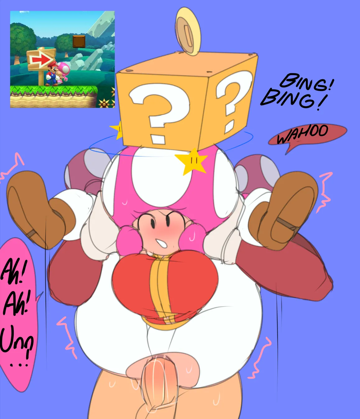 Toadette Sets porn comic picture 5
