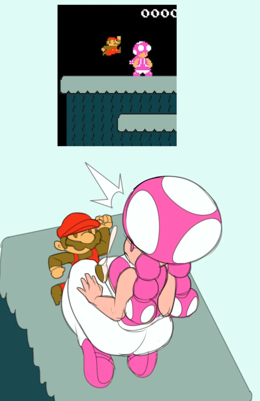 Toadette Sets porn comic picture 9