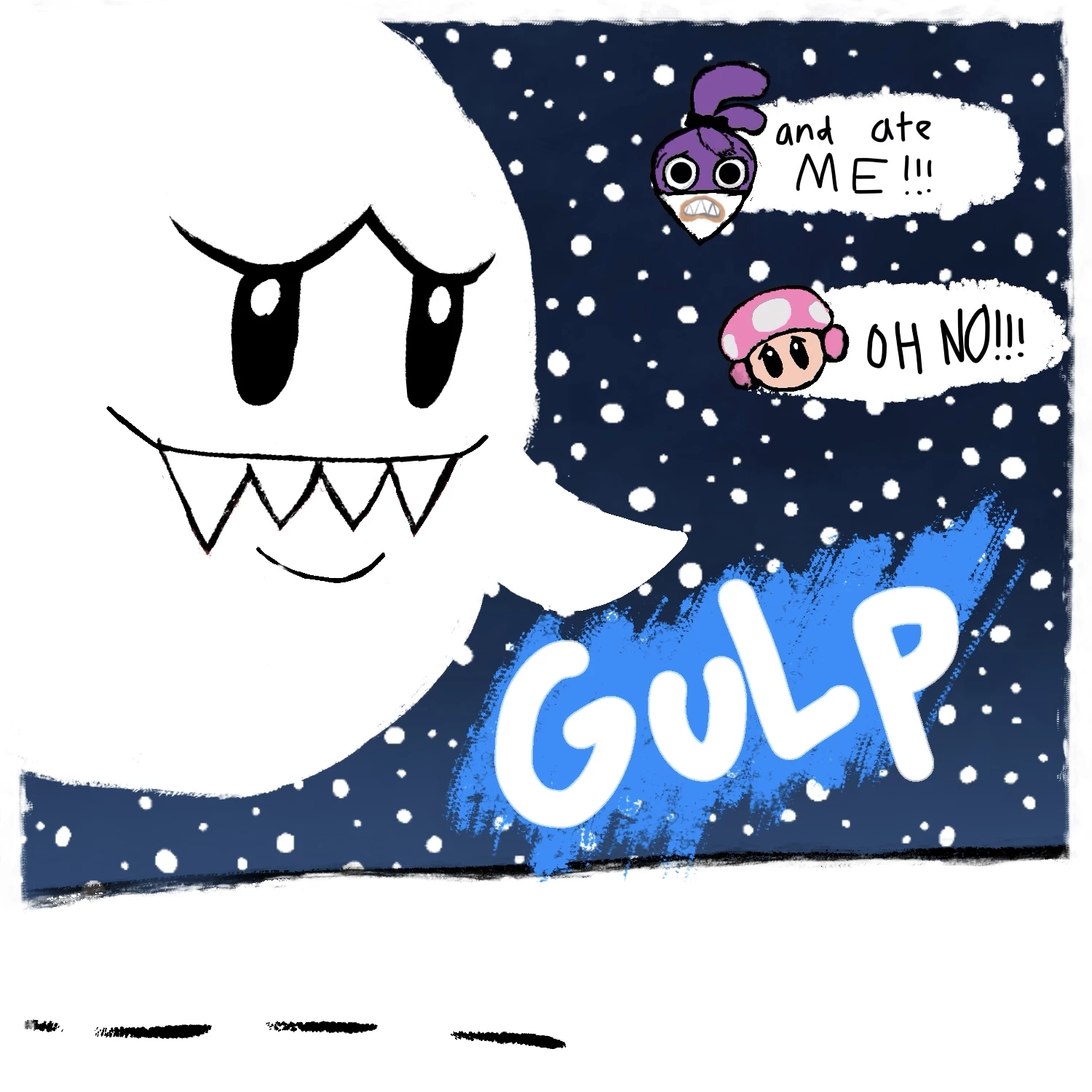 Toadette Strange Christmas porn comic picture 20