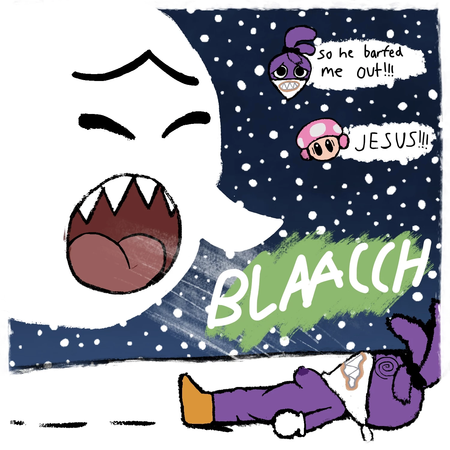 Toadette Strange Christmas porn comic picture 22