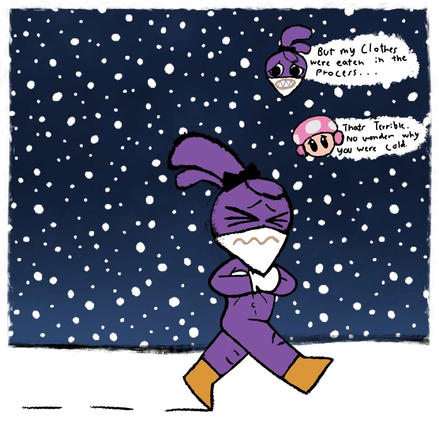 Toadette Strange Christmas porn comic picture 23