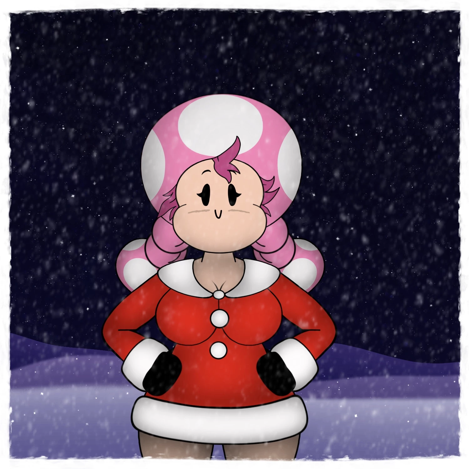 Toadette Strange Christmas porn comic picture 4