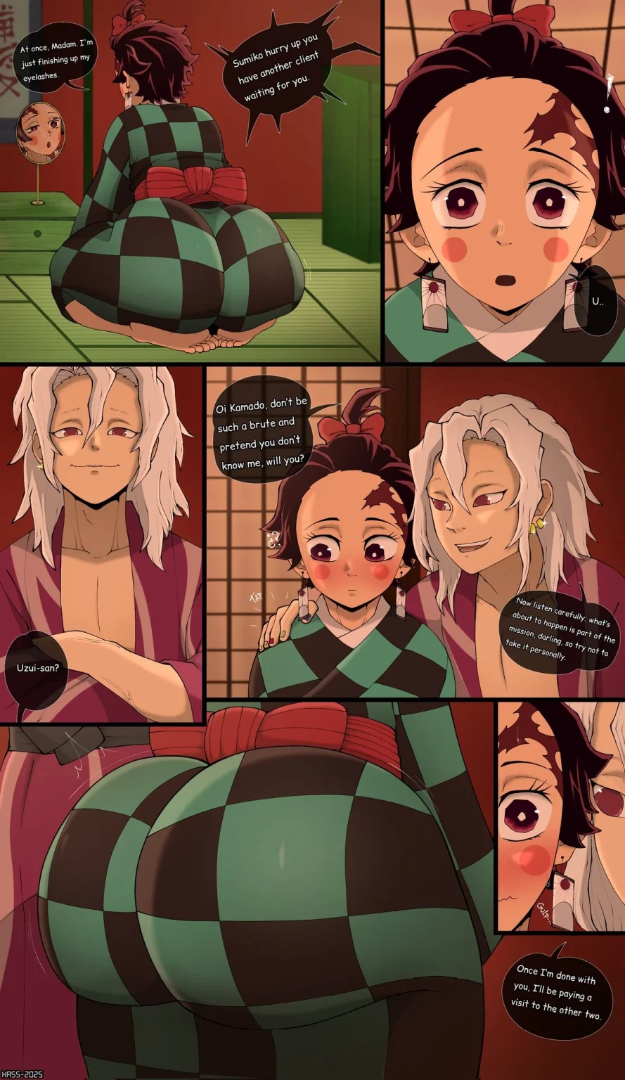 Too Big To Handle porn comic picture 1