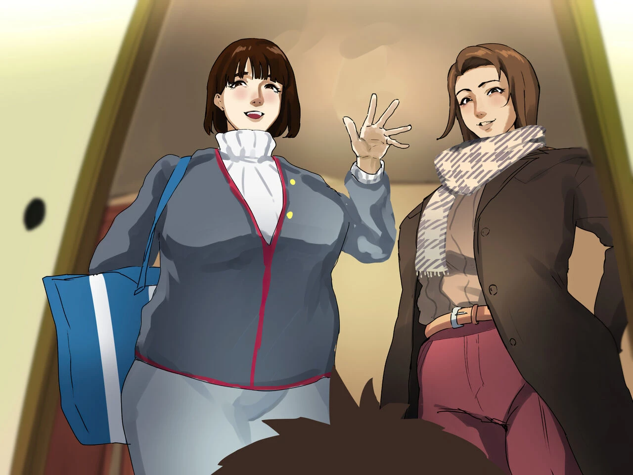 Toshikoshi Kinseki no Oba-chan-tachi to no Hitoyo porn comic picture 100