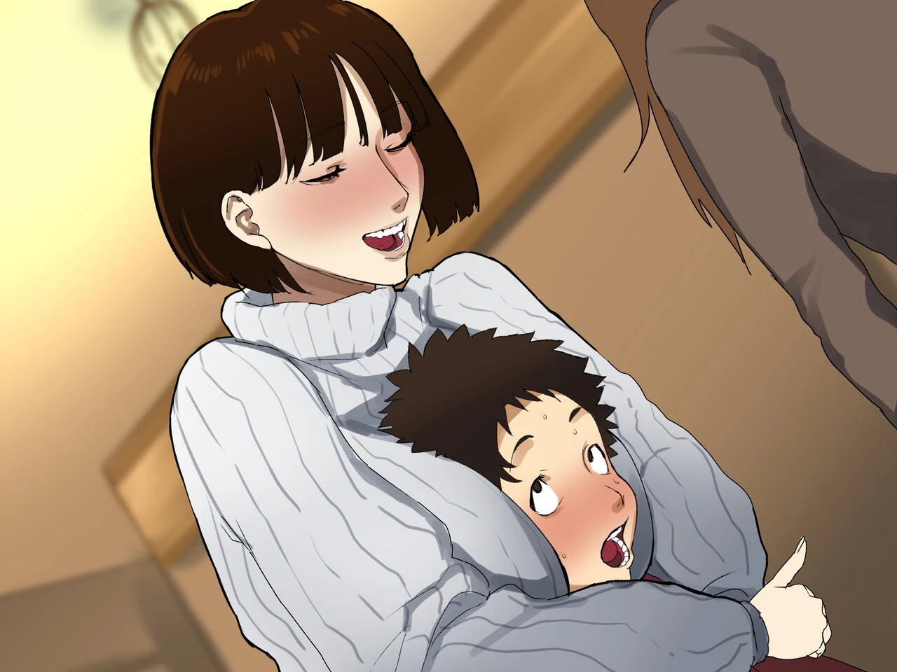 Toshikoshi Kinseki no Oba-chan-tachi to no Hitoyo porn comic picture 103