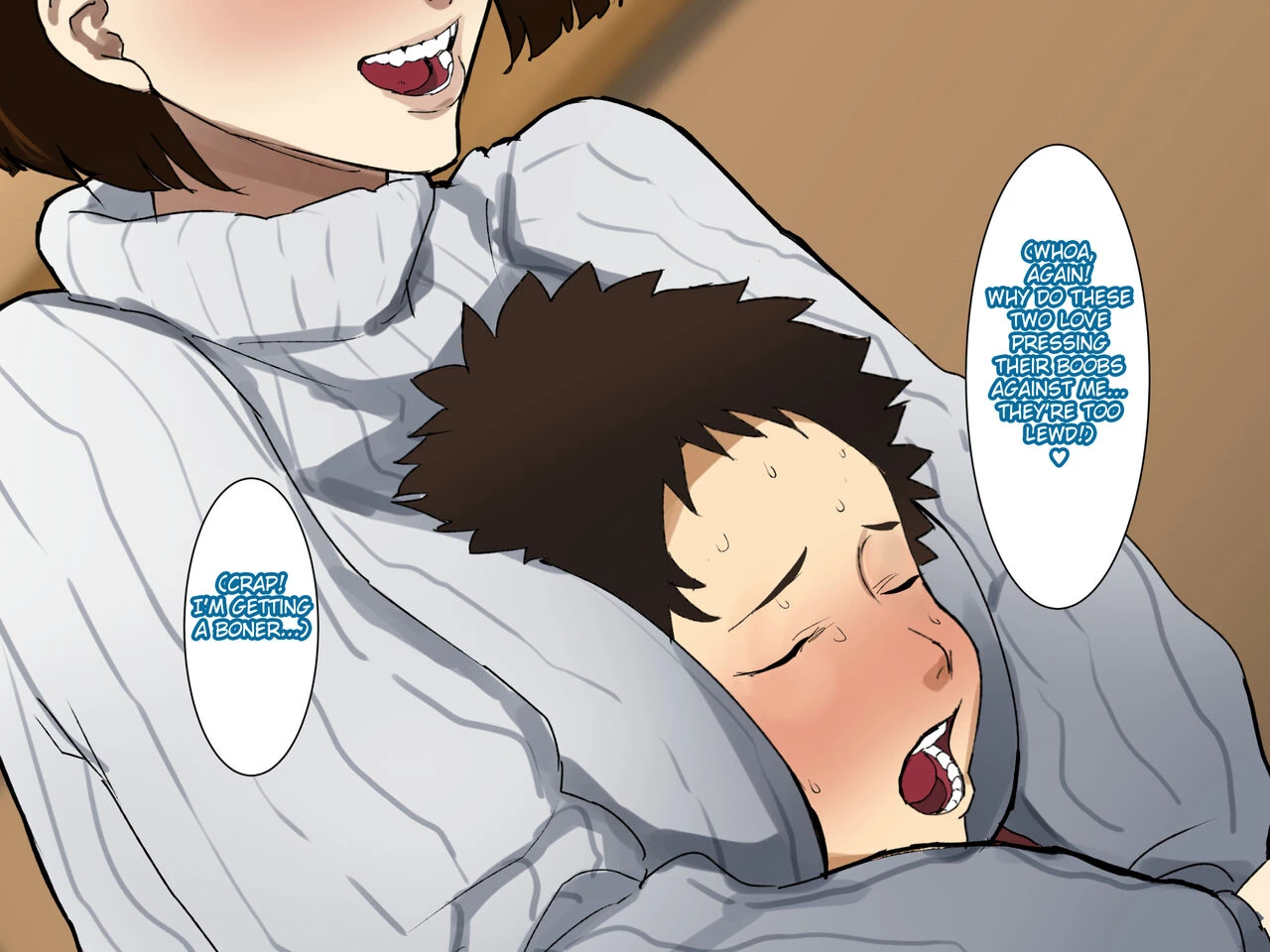 Toshikoshi Kinseki no Oba-chan-tachi to no Hitoyo porn comic picture 20