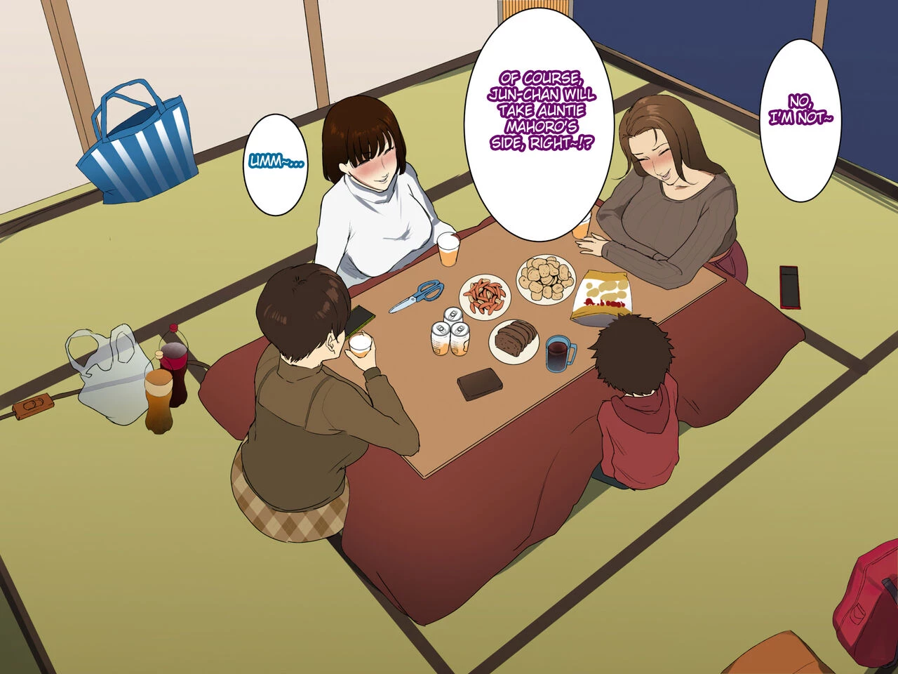 Toshikoshi Kinseki no Oba-chan-tachi to no Hitoyo porn comic picture 26