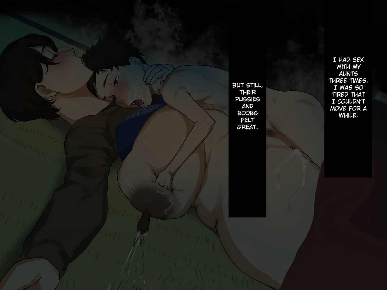 Toshikoshi Kinseki no Oba-chan-tachi to no Hitoyo porn comic picture 93