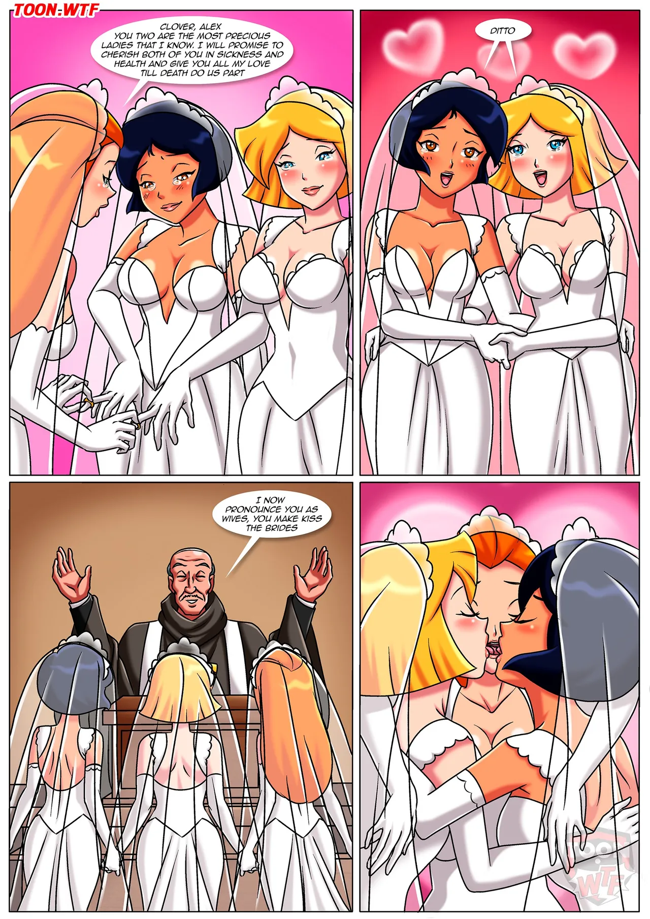 Totally Together Forever porn comic picture 4
