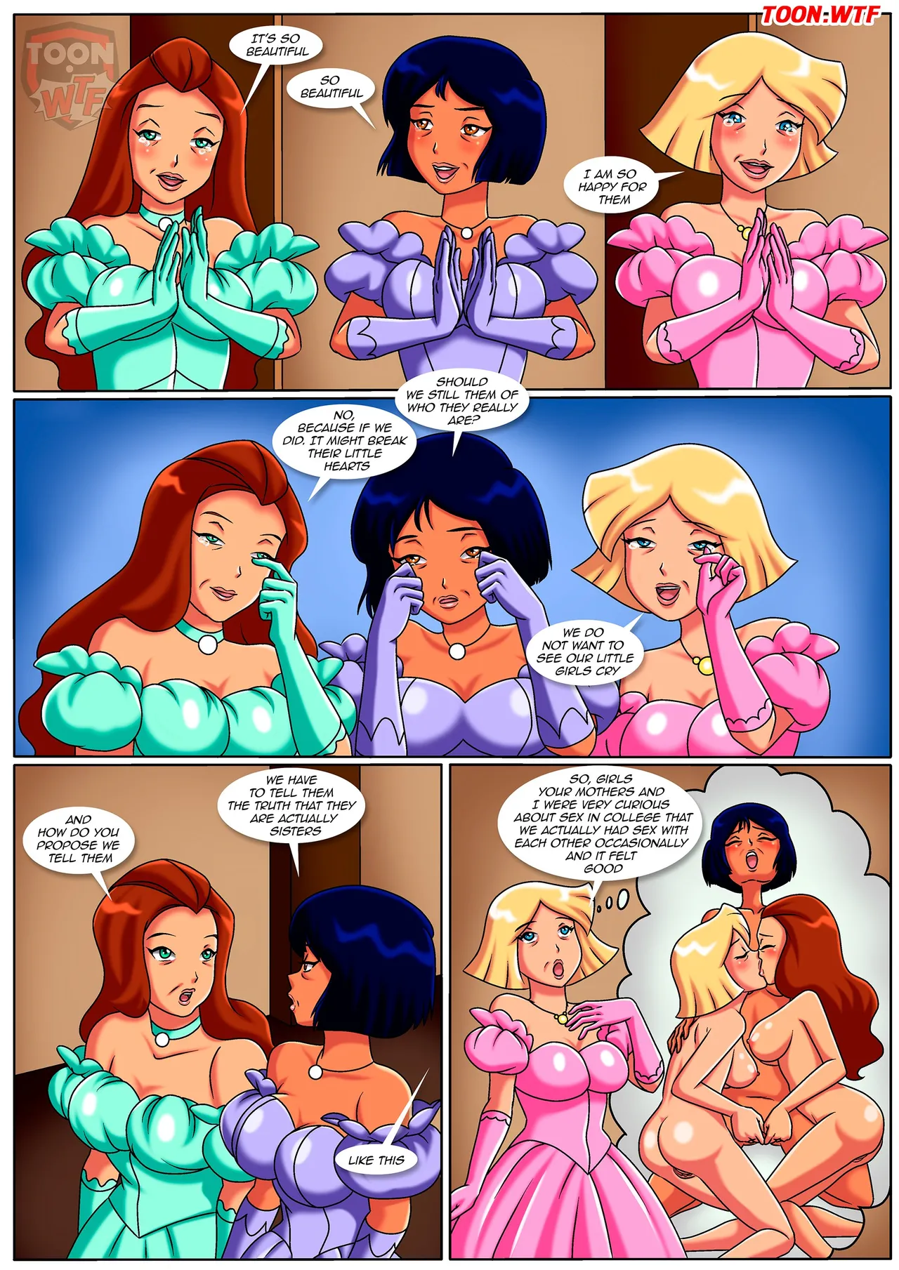 Totally Together Forever porn comic picture 5