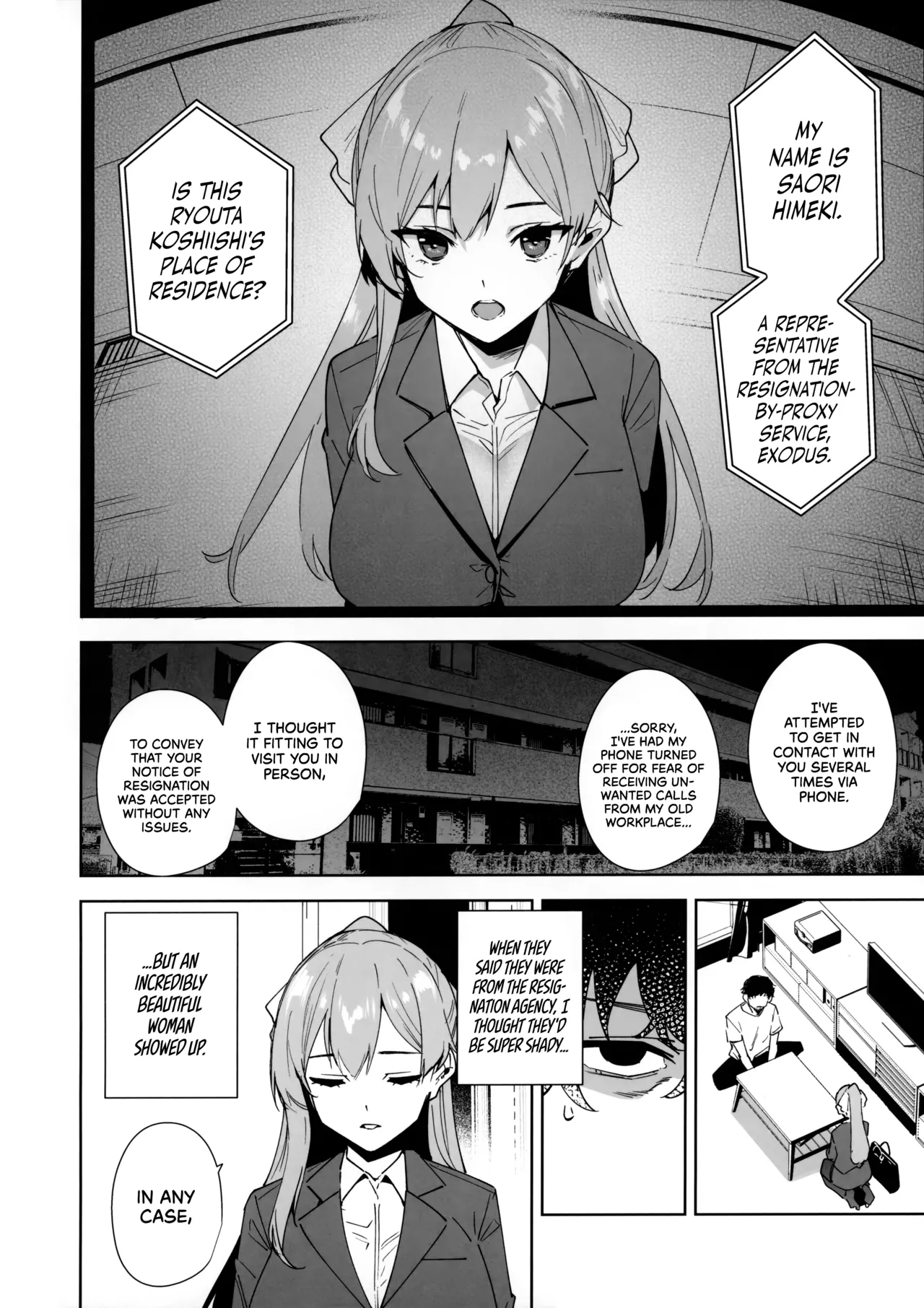 Tower Reception, at your Service! | Tower Residence Setsuguka Taiouchuu porn comic picture 3