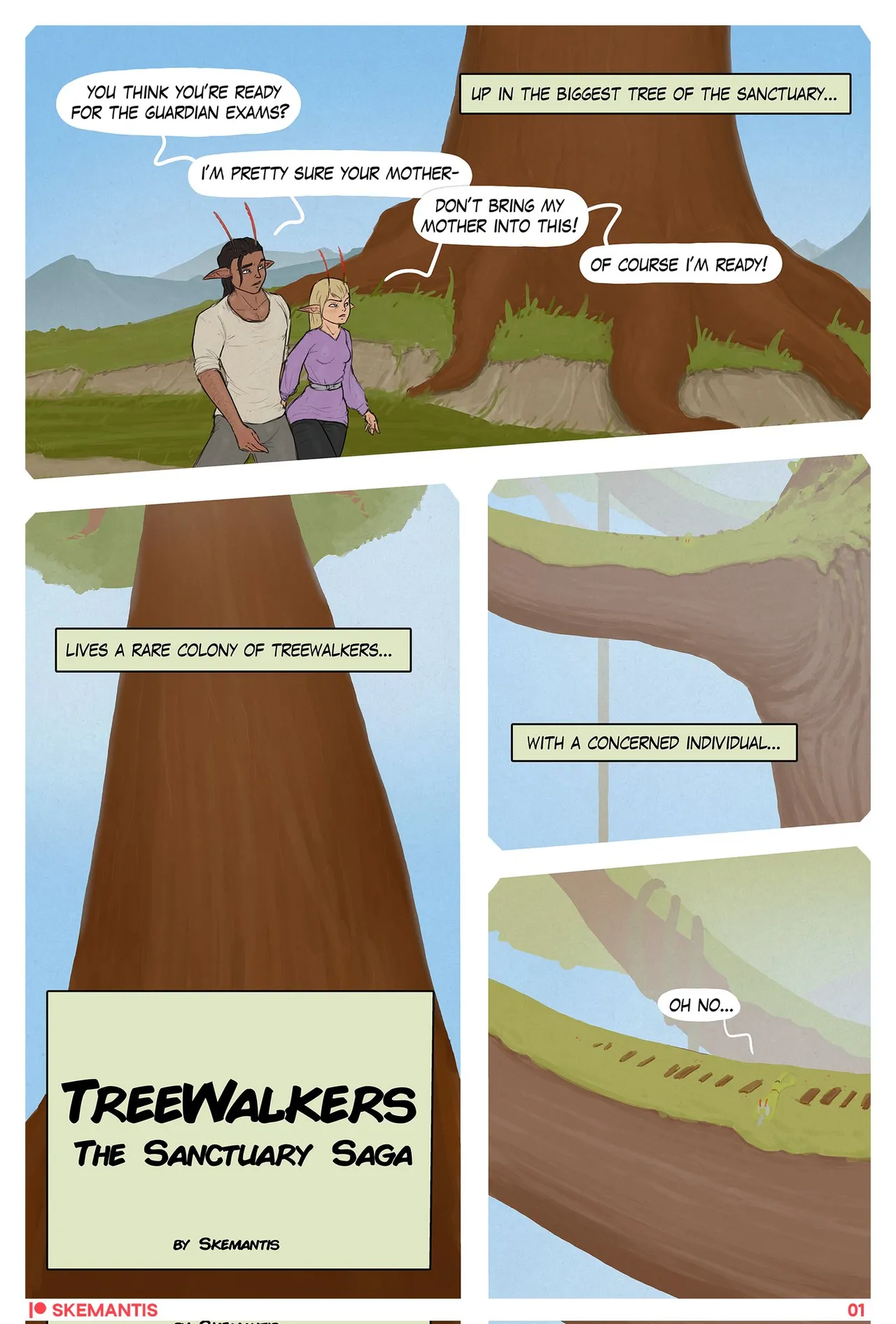 TreeWalkers porn comic picture 1