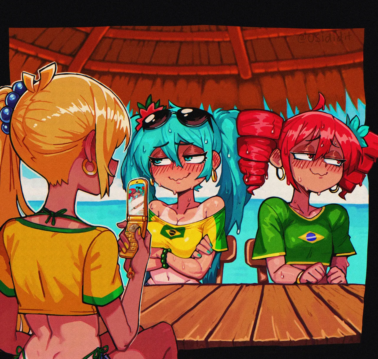 Triple Baka Set porn comic picture 4