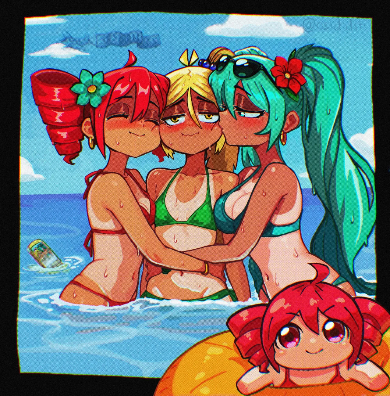Triple Baka Set porn comic picture 6