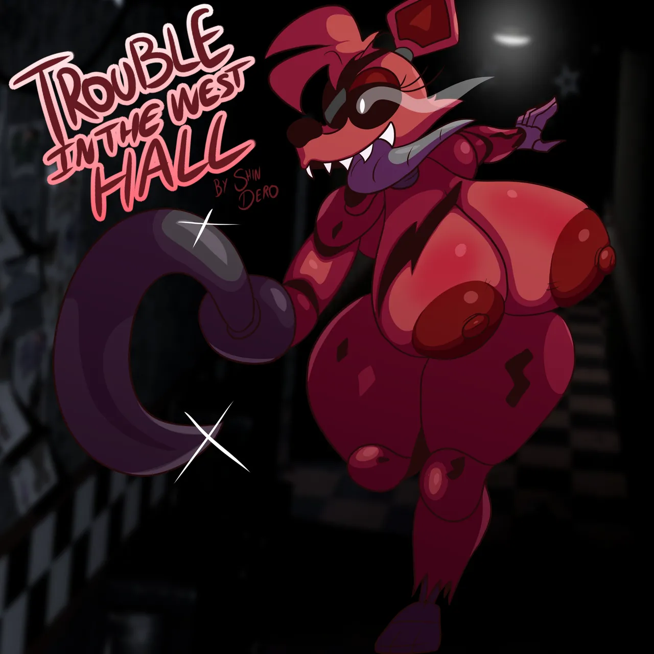 Trouble in the west hall! porn comic picture 1