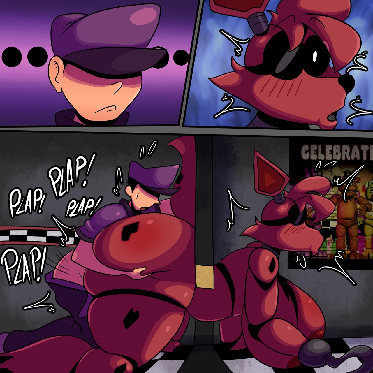 Trouble in the west hall! porn comic picture 5