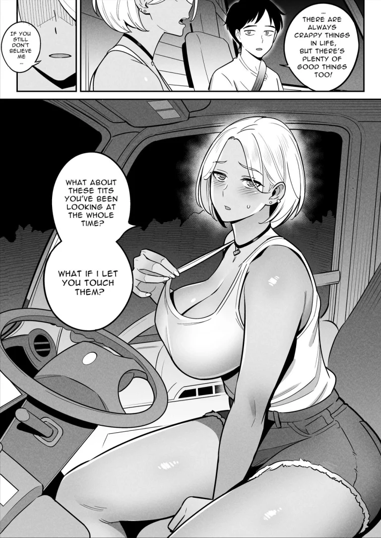 Trucker Gal & The Runaway | Truck Girl to Iede Boy Otona e no Tabi porn comic picture 10