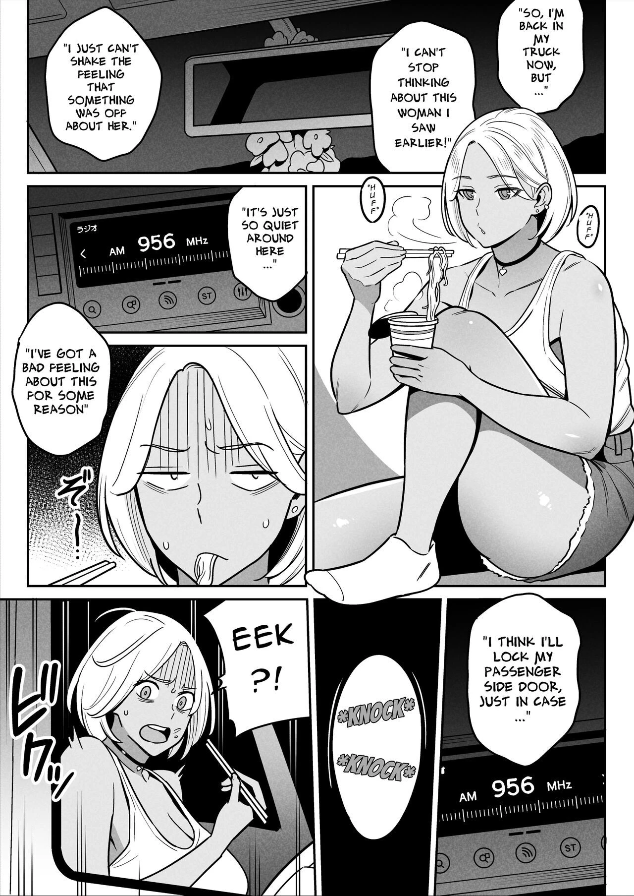 Trucker Gal & The Runaway | Truck Girl to Iede Boy Otona e no Tabi porn comic picture 4