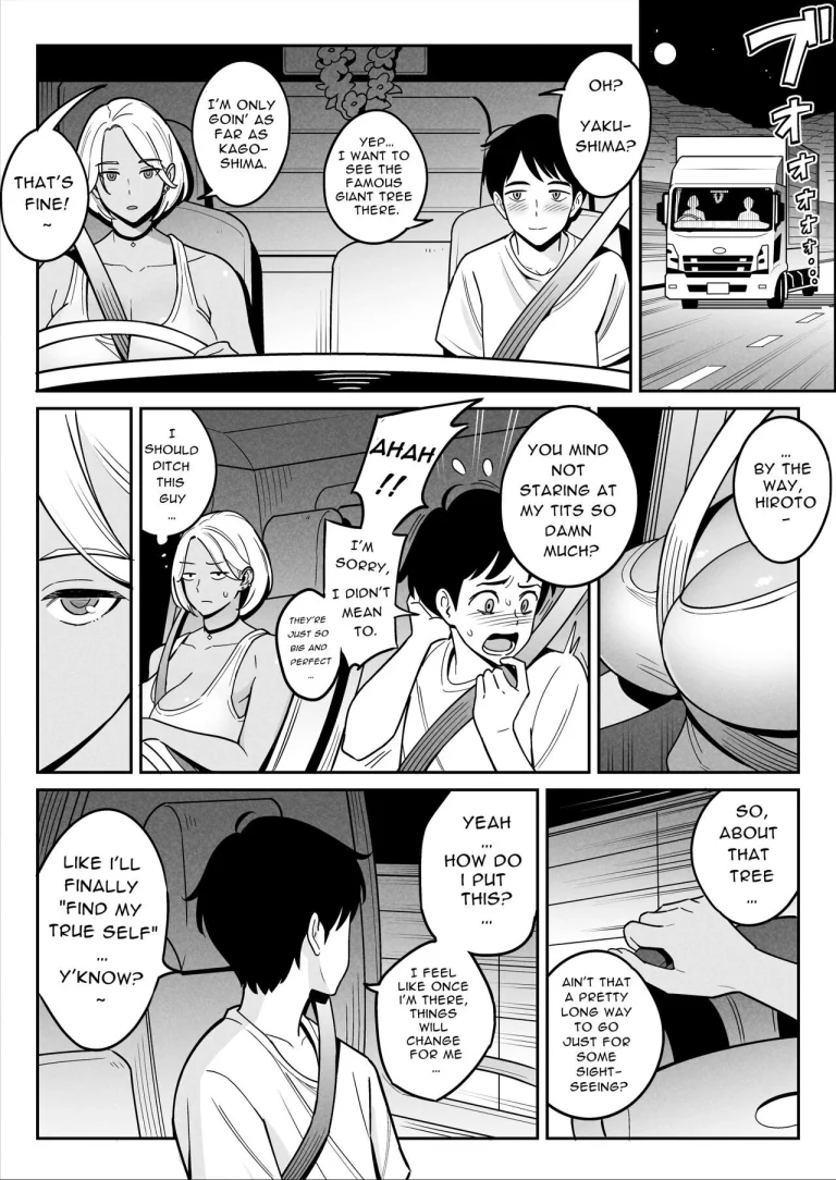 Trucker Gal & The Runaway | Truck Girl to Iede Boy Otona e no Tabi porn comic picture 7