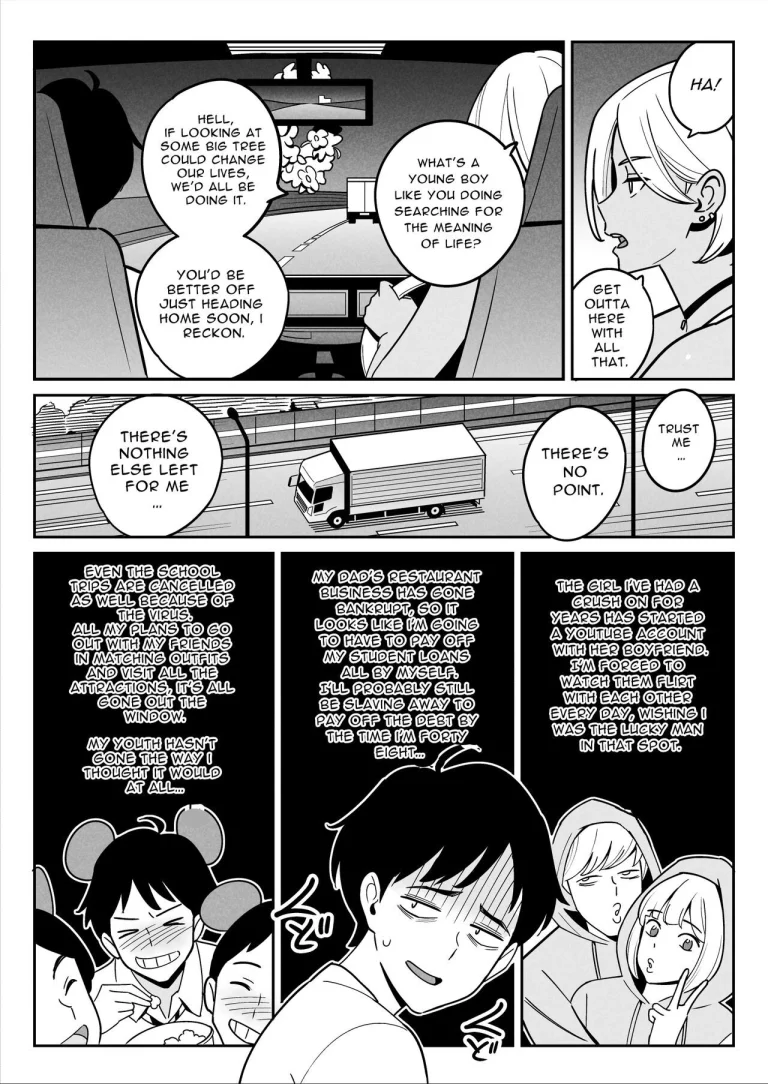 Trucker Gal & The Runaway | Truck Girl to Iede Boy Otona e no Tabi porn comic picture 8