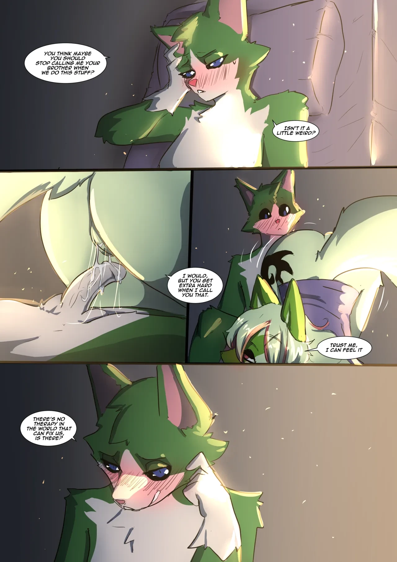 True Felines (parts 1-3) porn comic picture 30