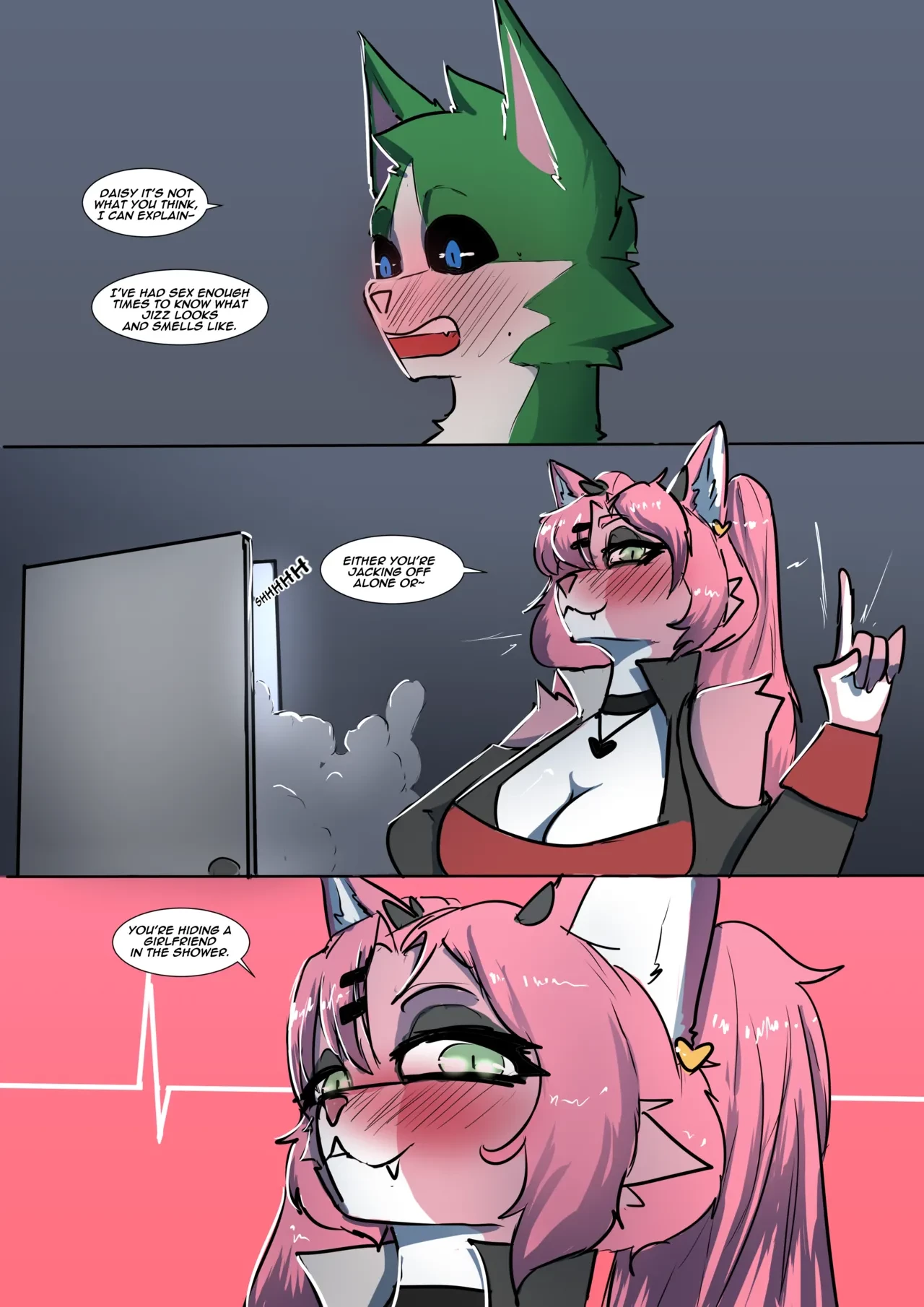 True Felines (parts 1-3) porn comic picture 38