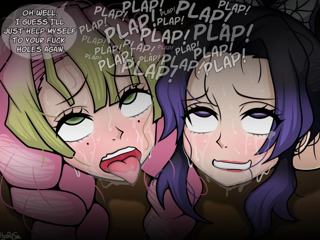 Twin Hashira Drilling porn comic picture 9