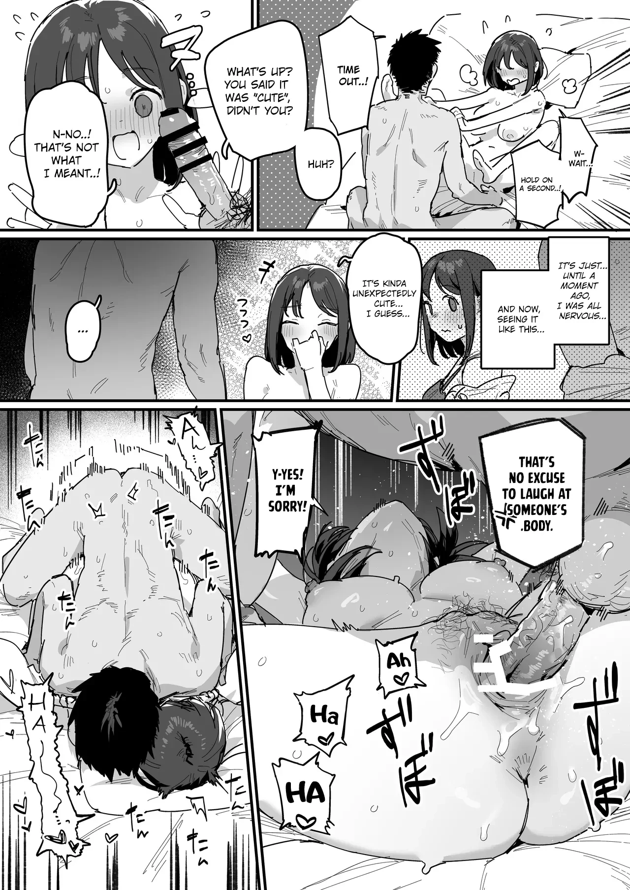 Two sides of a penis | Chinchin no Nimensei porn comic picture 2