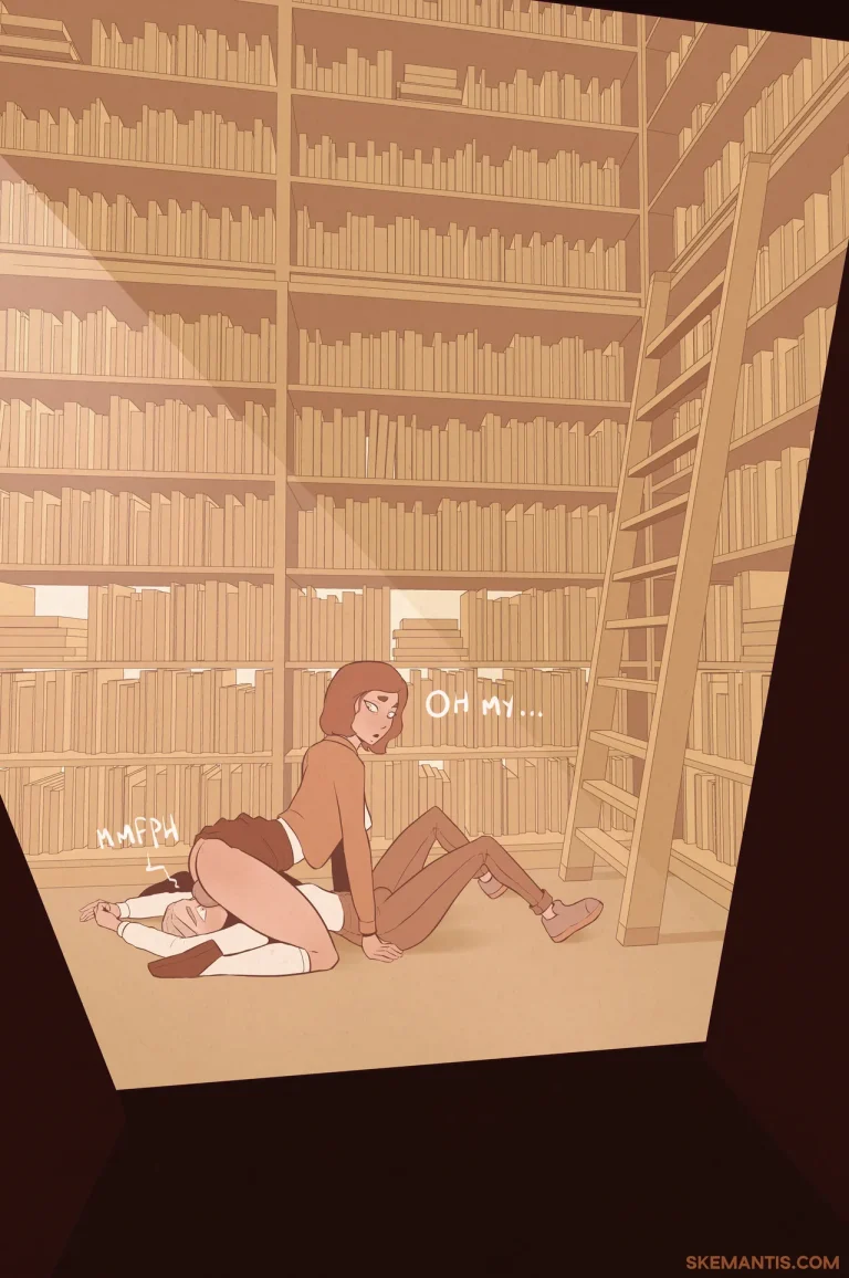 Tyler at the Library 2 porn comic picture 11