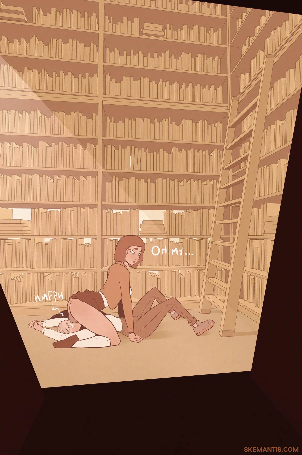 Tyler at the Library 2 porn comic picture 11